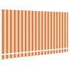 vidaXL Reserveduk til markise Flerfarget 380 x 195 cm Polyester