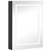 vidaXL LED-speilskap til bad 50x13x70 cm