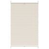 Plissegardiner 70x150cm Krem