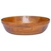vidaXL Vask heltre teak &Phi;40x10 cm
