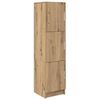 vidaXL H&oslash;yskap Artisan Eik 31,5 x 32 x 122,5 cm