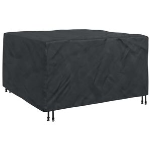 vidaXL M&oslash;belbeskyttelse Ensfarget Svart 150 x 150 x 75 cm 420D