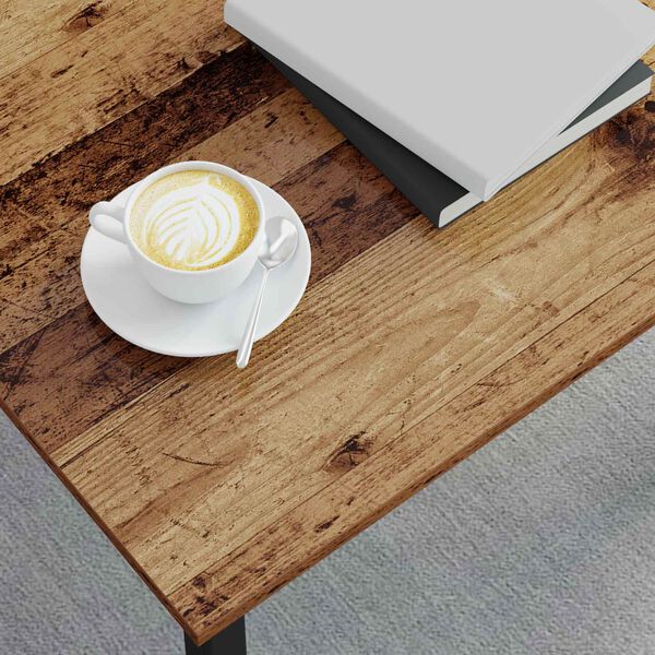 vidaXL Kaffebord Gammelt tre 60 x 30 x 36 cm Konstruert tre