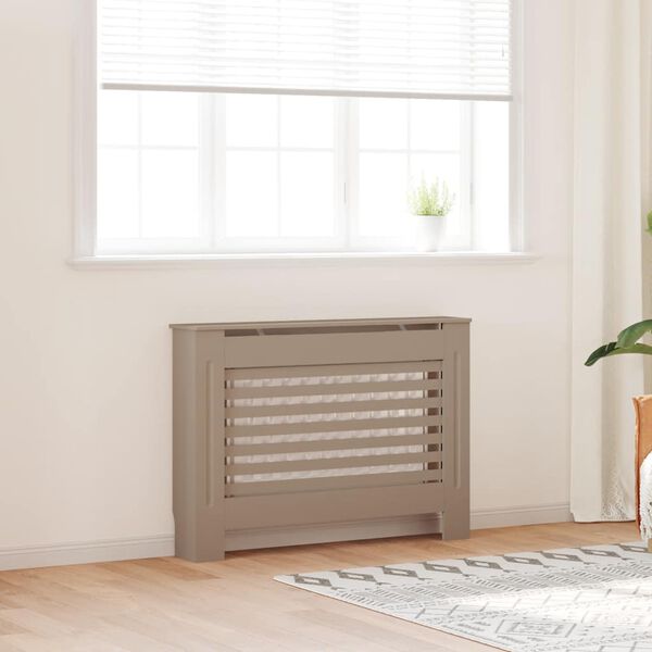 vidaXL Radiatordeksel 112x19x81,5 cm MDF