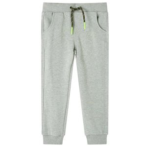 vidaXL Joggebukser for barn lysekaki 92