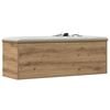 vidaXL Lagringsboks Artisan Eik 102 x 35 x 35 cm Konstruert tre