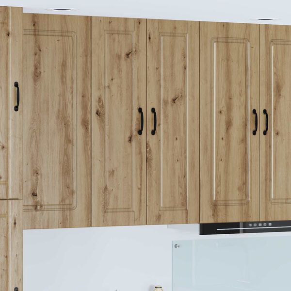 vidaXL Kj&oslash;kkenskap med d&oslash;r Artisan Eik 30 x 31 x 100 cm Konstruert tre