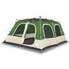 vidaXL Kuppeltelt for camping 10 personer gr&oslash;nn hurtigutl&oslash;ser