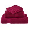 vidaXL Premium vaskeh&aring;ndkl&aelig;r SOLUND 4 stk bordeaux 30x30 cm 600 g/m&sup2;