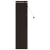 vidaXL Venetiansk persienne M&oslash;rk brun 50 x 160 cm 35 mm