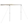 vidaXL Markise til bobil og campingvogn 2x2,5x2,15 m beige
