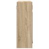 vidaXL Baderomsspeilskap Sonoma eik 60 x 20 x 60 cm Konstruert tre