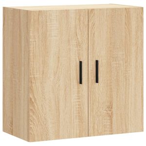 vidaXL Veggskap sonoma eik 60x31x60 cm konstruert tre
