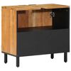 vidaXL Baderomsvaskeskap med hylle Solid akasietre 62 x 33 x 58 cm
