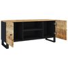 vidaXL TV-benk 105x33x46 cm heltre mango