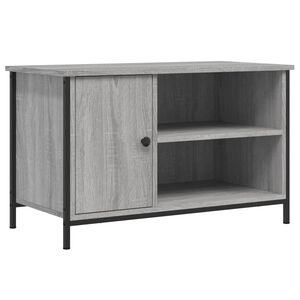 vidaXL TV-benk gr&aring; sonoma 80x40x50 cm konstruert tre
