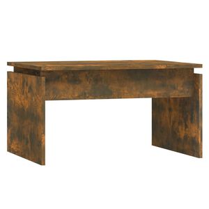 vidaXL Salongbord r&oslash;kt eik 68x50x38 cm konstruert tre