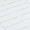 vidaXL Hagebord hvit 78x55x38 cm plast