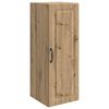 vidaXL Vegghengt skap 33 x 34,5 x 90 cm Konstruert tre Artisan eik