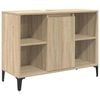 vidaXL Servantskap sonoma eik 80x33x60 cm konstruert tre