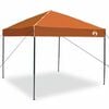 vidaXL Pop-up markise telt Oransje 250 x 250 cm stoff