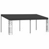 vidaXL Veggmontert paviljong 6x3x2,5 m antrasitt