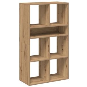 vidaXL Bokhylle artisan eik 66x31x112 cm konstruert tre