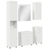 vidaXL Baderomsinnredningssett TULUM 5 stk. Hvit 60 x 34 x 63 cm