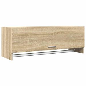vidaXL Garderobe sonoma eik 100x32,5x35 cm konstruert tre
