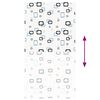 vidaXL Dusjrullgardin 120x240 cm Stoff Bredde 116 cm