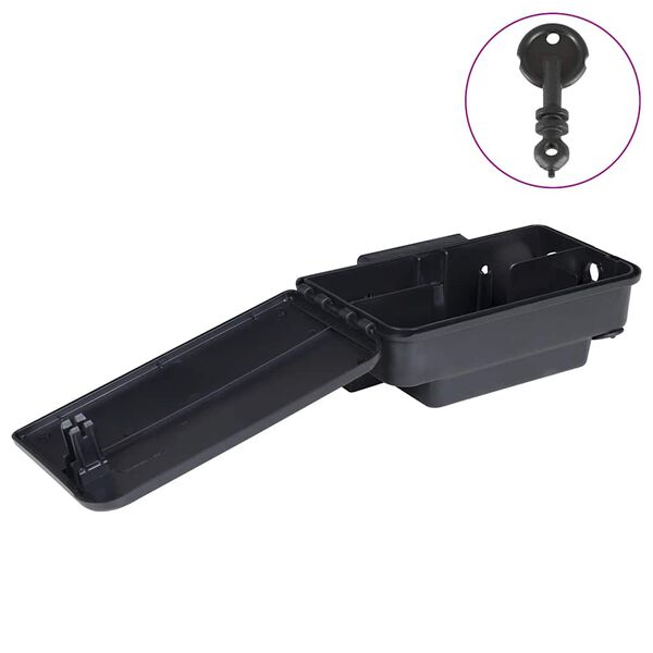 vidaXL Musefeller 6 stk svart 22x12,5x7,5 cm