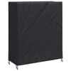 vidaXL Pingpong borddekken 165 x 70 x 185 cm stoff Uregelmessig Svart
