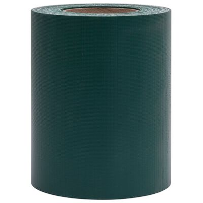 vidaXL Hageskjerm 4 stk PVC 35x0,19 m matt grønn