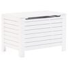vidaXL Putekasse med lokk RANA 80x49x54 cm heltre furu
