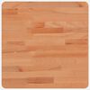 vidaXL Bordplate 40x40x1,5 cm firkantet heltre b&oslash;ketre
