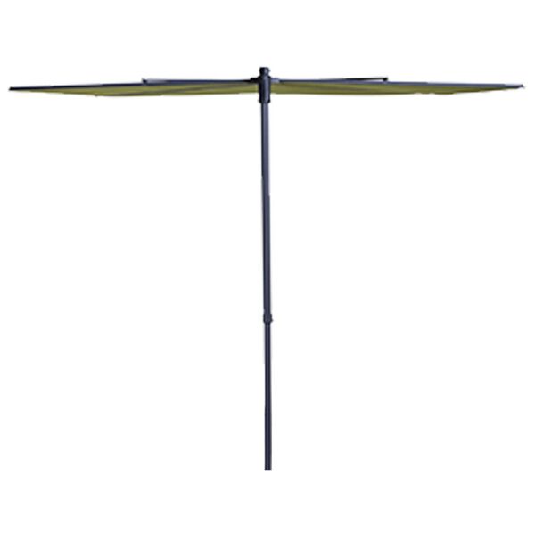 Madison Balkongparasoll Sun Wave 270x150 cm salviegrønn