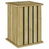 vidaXL Planterbokser Brun 33 x 33 x 45 cm Impregnert furu