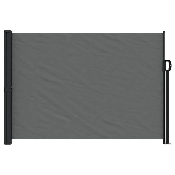 vidaXL Uttrekkbar sidemarkise antrasitt 140x300 cm