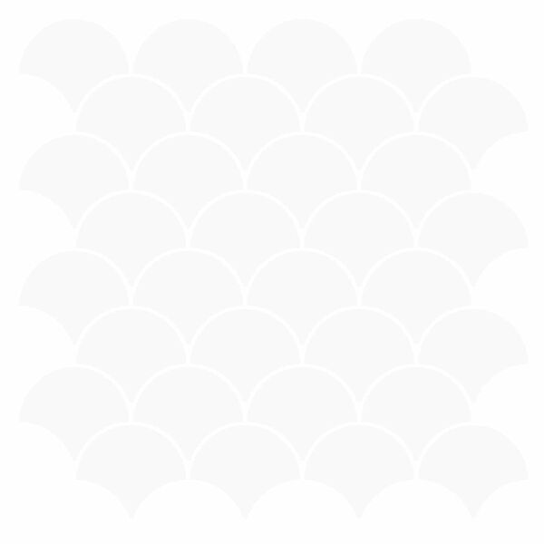 vidaXL Fiskeskala flis 10 pcs Hvit 30 x 30 cm Polyuretan og PET