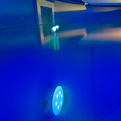 Gre LED-lys for frittstående basseng hvit og blå LEDRC
