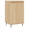vidaXL Skjenk sonoma eik 40x35x70 cm konstruert tre