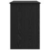 vidaXL Skrivebord med skuff Svart Eik 100 x 50 x 76 cm Konstruert tre