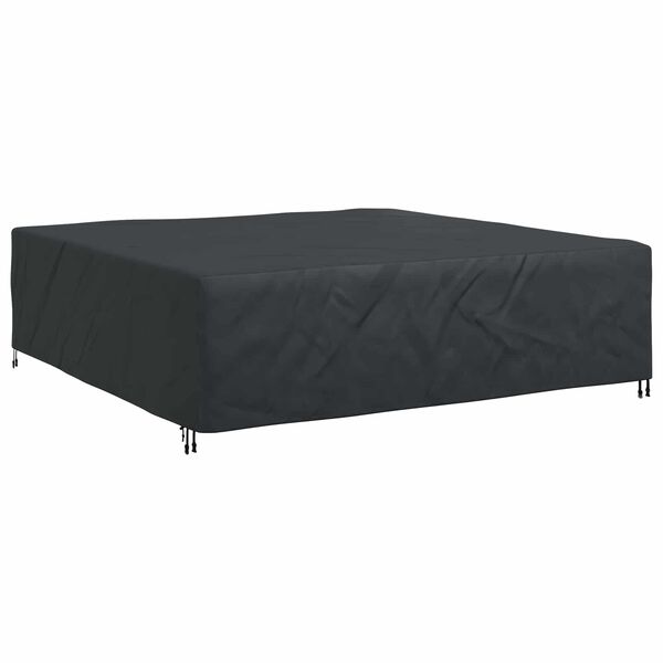 vidaXL M&oslash;belbeskyttelse Ensfarget Svart 260 x 260 x 70 cm 210D