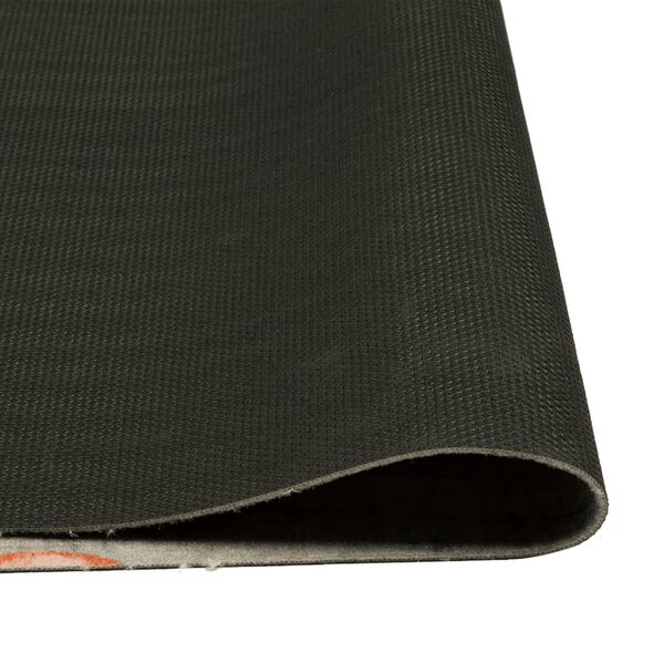 vidaXL Kjøkkenteppe vaskbar Tomatoes 45x150 cm fløyel