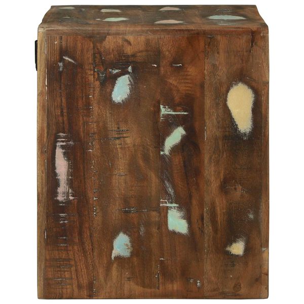 vidaXL TV Enheter 2 pcs Flerfarget 36 x 30 x 36 cm Massiv Reclaim Tre