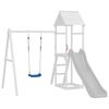 vidaXL Huskeseter med tau 2 stk bl&aring; 37x15 cm polyeten