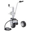 vidaXL Motorisert st&oslash;ttehjul aluminium 12 V 350 W