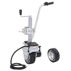 vidaXL Motorisert st&oslash;ttehjul aluminium 12 V 350 W