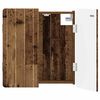 vidaXL Dartbrettskap ZWOLLE Gammelt tre 52,5 x 10,5 x 57,5 cm