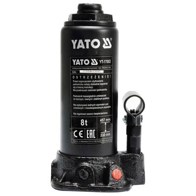 YATO Hydraulisk flaskejekk 8 tonn YT-17003